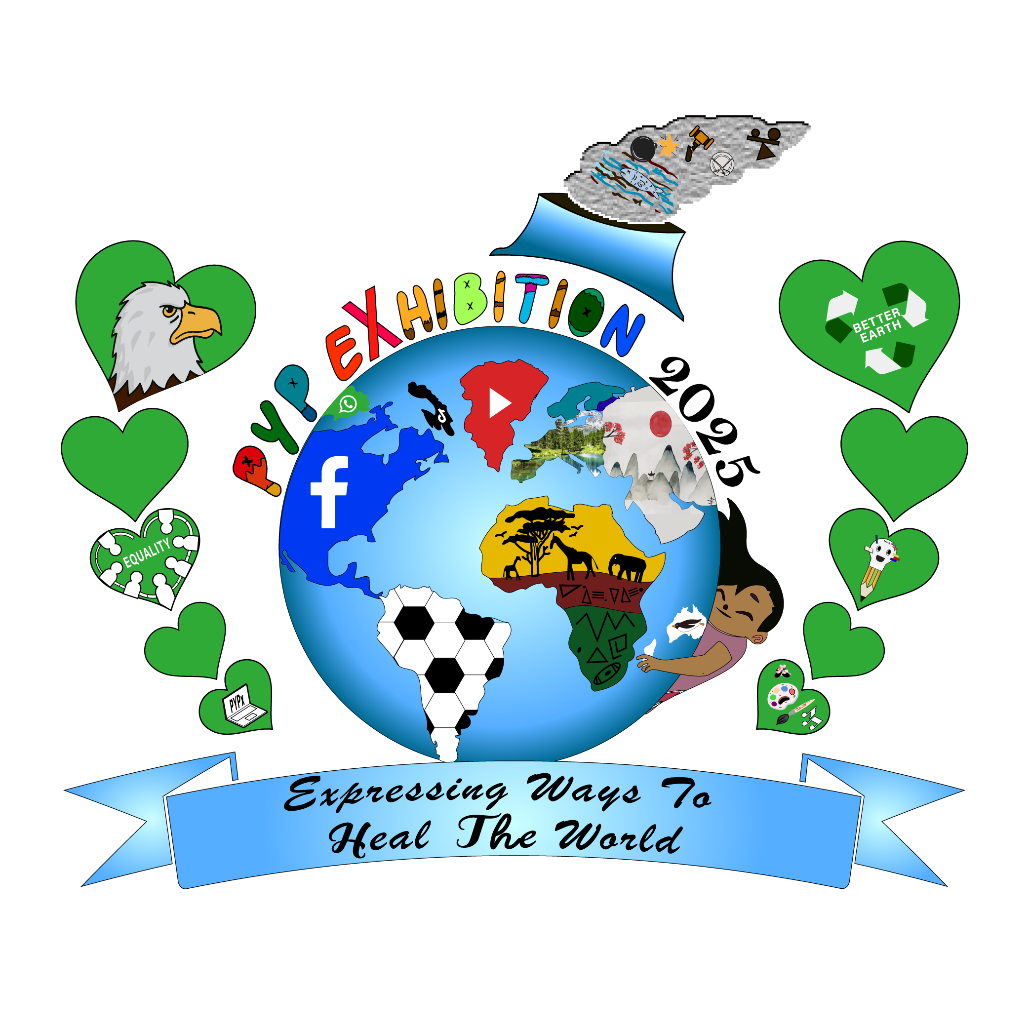 The Grade 5 IB-PYP Exhibition 2025: Expressing Ways to Heal the World!